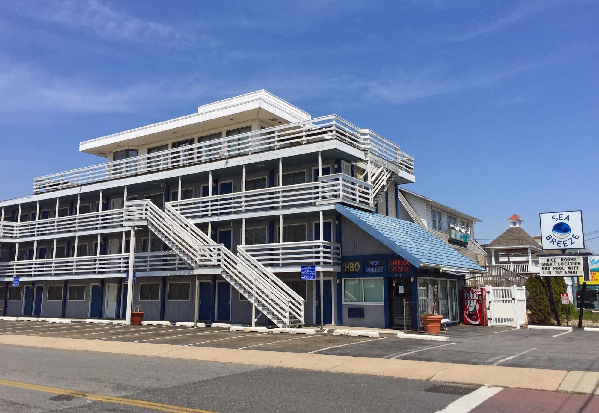 Sea Breeze Ocean City Esterno foto
